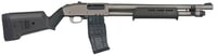 Mossberg 50221 590M  12 Gauge 101 18.50 Inch Tungsten Gray Cerakote Barrel  Steel Drilled  Tapped Receiver, Magpul SGA Black Synthetic Stock  | 12GA | 015813502214