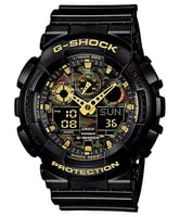 GSHOCK GA100CF1A9    ANALOG DIGITAL BLK/CAMO DIAL | 079767994983