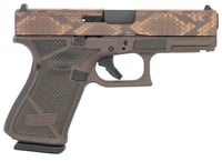 Glock PA195S204MOSNTXVB G19 Gen5 MOS Compact Frame 9mm 101 4.02 Inch GMB Barrel Steel Optic Ready/Serrated Slide Polymer Frame w/Picatinny Rail Interchangeable Backstrap Grip Ambidextrous | 617695829733