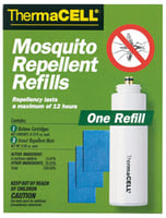 Thermacell R1 Repellent Refill  Effective 15 ft Odorless Scent Repels Mosquito Effective Up to 12 hrs 1 Cartridge/3 Mats | 181752000217