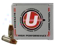 Underwood Hunting  Self Defense Handgun Ammunition 9mm LugerP 115gr Solid 1250 fps 20/ct | 9x19mm NATO | 816874020156