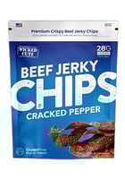 Wicked Cutz WCBC01CP Cracked Pepper Beef Jerky Chips 8 Pack | 850054290021