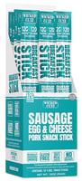 Wicked Cutz WCBR12SEC Sausage Egg  Cheese Breakfast Sticks  12 Pack | 850054290359