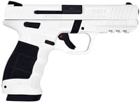 SAR USA SAR9CSTORM SAR9 Storm Compact 9mm Luger 151 4 Inch Black Steel Barrel, White Cerakote Steel Serrated Slide, White Cerakote Polymer Frame w/Picatinny Rail, Interchangeable Panels Grip | 810075870800