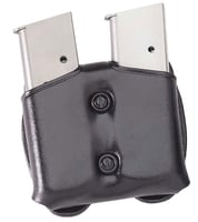 Galco CDM22B CDM Mag Carrier Double Black Leather Belt Loop Belts 1.501.75 Inch Wide Compatible w/ Taurus PT140 Ambidextrous Hand | 601299198098