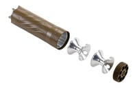 Anechoic PSQFDE Pipsqueak 22 22 Cal 1.10 Inch FDE Titanium 1/2 Inchx28 | 850059666913