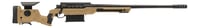 Cadex Inc CDXBMGQUA5029HI20I1J5N BMG Quake  50 BMG 31 29 Inch Black DLC Match Grade Threaded Barrel, Black DLC Receiver w/Picatinny Rail, Adj Cheek Piece  LOP Hybrid Tan Polymer Stock | 842940106264