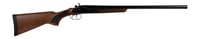 Derya Firearms EX1400.12.24 EX1400  12 Gauge Break Open 2rd 24 Inch Black Chrome Side By Side Barrel, Black Chrome Steel Receiver, Fixed Walnut Stock | 810216300036