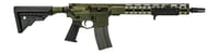 Griffin Armament MK1PATROLWHG-W MK1 Patrol 223 Wylde 301 14.50 Inch Black Anodized Barrel, Warhawk Green Anodized Aluminum Receiver w/Picatinny Rail, M-LOK Handguard, Griffin Extreme Condition Black Poly | 631465975888 | Griffin Armament | Firearms | Rifles | Tactical
