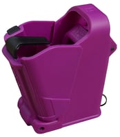 UP LULA LOADER UNIV PISTOL 9MM-45 PURPLEUpLULA Pistol Loader Loads / unloads - Works on almost all 9mm to 45 ACP - Single stack / double stack - Will work on .380 double stack magazines - Color Purplee  | NA | 811619021054