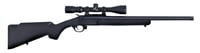 Traditions CR5-350030W Outfitter G3 w/Scope 35 Whelen 22 Inch Drilled  Tapped Receiver Black Synthetic Stock 3-9x40mm Duplex  | .35 WHELEN 