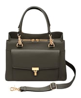 GTM GTM-32/PB BLACK   LARGE SATCHEL CROSSBODY-COW | 035452170865 | Kingport | Apparel | Concealed Carry 