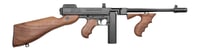 Thompson T1SB 1927A-1 T1SB Deluxe Carbine SBR 45 ACP 201 10.50 Inch Blued Finned Barrel w/Compensator, Blued Steel Receiver, Walnut Vertical Grip Forend, Fixed American Walnut Stock  Grip  | .45 ACP | 602686271004