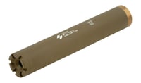 Fletcher Rifle Works TAQUITOTAN Taquito 22LR 1 Inch Tan Stainless Steel/Aluminum 1/2 Inchx28 | 850044307692