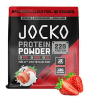 JOCKO 29116 STRAWBERRY PROTEIN POWDER BAG | 810076291161