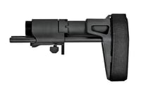 SB Tactical PDW01SB PDW  Black Elasto-Polymer 3-Position Adjustable for AR-Platforms Tube Included | 699618782295