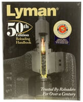 Lyman 9816051 Reloading Handbook  50th Edition Hardcover | 011516960511