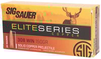 SIG AMMO 308WIN 150GR ELT HNT 20/200 | .308 WIN | 798681568185