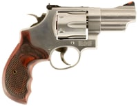 Smith  Wesson 150715 Model 629 Deluxe 44 Rem Mag or 44 SW Spl Stainless Steel 3 Inch Barrel  6rd Cylinder, Satin Stainless Steel N-Frame,   Textured Wood Grip  | .44 MAG | 022188141597