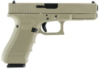Glock UG1750204 G17 Gen 4 Double 9mm Luger 4.48 Inch 171 Desert Tan Interchangeable Backstrap Grip Desert Tan Cerakote | 682146001198