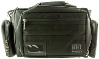 Bulldog BDT930B Tactical Molle Range Bag 22 Inch Black XL with 4 Large Exterior Molle Pouches  Deluxe Padded Adjustable Shoulder Strap | 672352010756