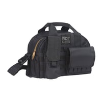 Bulldog Tactical Pistol Range Bag w/MOLLE Mag Pouches - Black | 672352010763