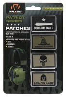 WALKERS PATRIOT PATCH KIT FOR PATRIOT MUFF COME TAKT IT 4PC | 888151014356