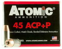 ATOMIC 45 ACP P 185GR BONDED JHP 20RD 10BX/CS | .45 ACP | 858767004584