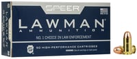 Speer 53885 Lawman Training CleanFire 45ACP 230gr Total Metal Jacket Round Nose 50 Per Box/20 Case | 076683538857