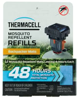 Thermacell Backpacker Mat Only Refill 48 Hours | 843654000725