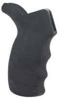 Pachmayr 02466 AR Rear Grip Non-Slip Texture Black Rubber with Finger Grooves for AR-15 | 034337024668