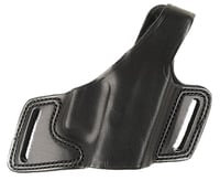 Bianchi 15714 Black Widow  OWB Size 10 Black Leather Belt Slide Fits Browning Hi-Power Fits Colt Commander Fits Springfield 1911-A1 Right Hand | 013527157140