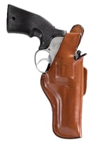 Bianchi 10237 5BHL Thumbsnap  OWB Size 06 Tan Leather Belt Loop Fits Ruger GP100/Colt King Python Right Hand | 013527102379
