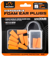 WALKERS FOAM EAR PLUGS 5PK BLISTER | 888151003091