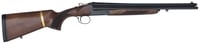 Charles Daly 930108 Triple Threat  12 Gauge 3rd 3 Inch 18.50 Inch Blued Triple Barrel, Black Metal Finish,  Oiled Walnut Checkered Stock  Forend, Removeable Butt Stock, Includes 5 Choke Tubes | 053670717725