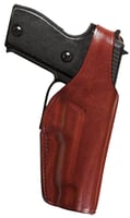 Bianchi 17632 19L Thumbsnap Belt Holster Size 19 Open Bottom Style made of Leather with Tan Finish  Belt Loop Mount Type fits Ruger SR1911  Springfield 1911-A1 for Right Hand | 013527176325