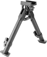 Aim Sports BPARSS AR Handguard Rail Bipod Black Hardcoat Anodized 6.59 Inch Steel/Aluminum | 815879011176
