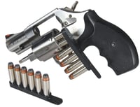 Bianchi 20054 Speed Strip  38/357 Cal Revolver 6rd Black Polymer 2 Per Pack | 013527200549