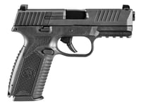 FN 66100003 509  9mm Luger 101, 4 Inch Black Target Crown Steel Barrel, Matte Black Serrated Steel Slide  Polymer Frame w/Picatinny Rail, Ambidextrous | 9x19mm NATO | 845737008086