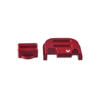 Strike Industries GSPV2RED V2 Slide Cover Plate Compatible w/Glock Gen14 Red Anodized Aluminum | 708747545074