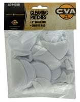 CVA CLEANING PATCHES 2 Inch DIA. 200 PACK | 043125124558