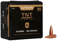 Speer 1445 TNT  6.5Creedmoor 90gr Jacketed Hollow Point 100 Per Box/5 Case | 076683014450
