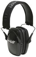 LEIGHTNING L0F BLK FLDNG EARMUFF NRR 23Leightning LOF Earmuff - Ultra-Slimline NRR 23Sleek, ultra-slimline ear cup design - Robust steel wire headband - Padded headband and super soft ear cushions deliver long-wearing comfort - Folds for convenient storage - Black headband withliver long-wearing comfort - Folds for convenient storage - Black headband with black earcupsblack earcups | 033552015239