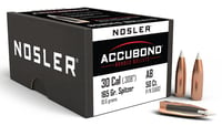 NOSLER BULLETS 30 CAL .308 165GR ACCUBOND 50CT  | NA | 054041556026