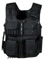 UTG PVC-V548BL Tactical SWAT Vest Polyester One Size Fits Most Black | 4712274521810