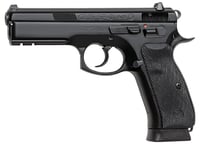 CZ 75 SP01 Handgun 9mm Luger 10rd Magazine 4.6 Inch Barrel  3 Dot Tritium Sights Black CA Compliant | 9x19mm NATO | 806703011523