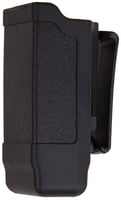 Blackhawk 410600PBK Single Mag Case  Matte Black Polymer Belt Clip Compatible w/ Double Stack 9mm/10mm/40/45/357 | 648018014376