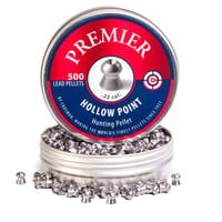 Crosman LHP22 Premier Ultra Magnum 22 Lead Hollow Point 500 Per Tin | LHP22 | 028478133082