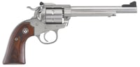 Ruger 0680 Blackhawk  Sports South Exclusive 22 LR 6rd 6.50 Inch Barrel, Stainless Steel Barrel/Cylinder/Frame, Exposed Hammer, Bisley Hardwood Grip, Ramp Front/Adjustable Rear Sights | 736676006809