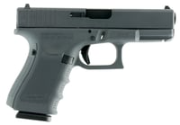 Glock PG1950203SNP G19 Gen 4 Double 9mm Luger 4.01 Inch 151 Gray Interchangeable Backstrap Grip Gray | 682146001853